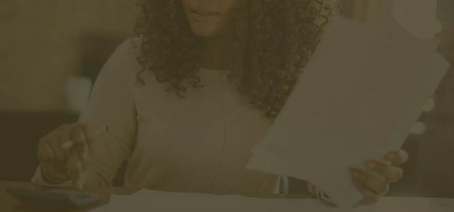 Personal finance review with professional