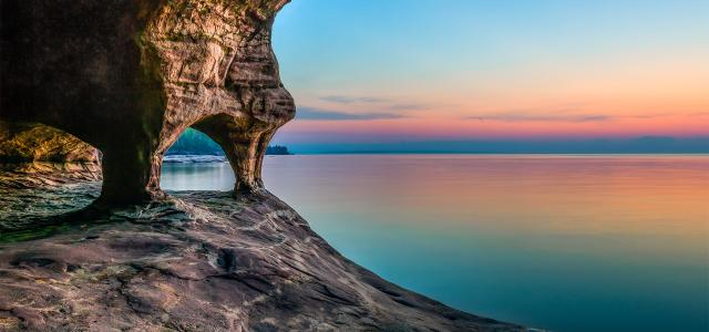 Sea Cavern Twilight